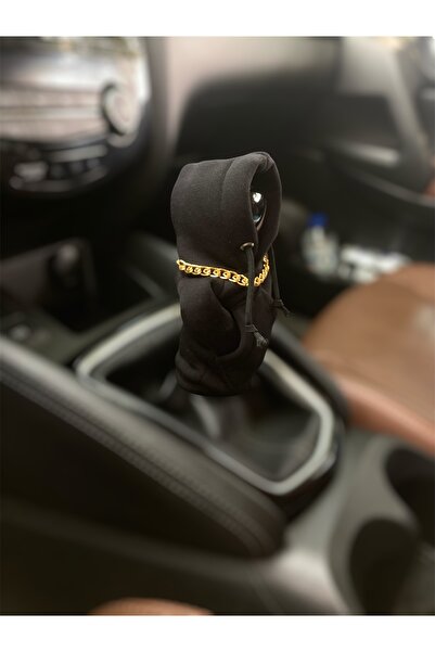 Altınay Siyah Vites Hoodie / Araba Için Komik Aksesuar / Eğlenceli Ve Koruyucu Tasarım / Gerçek Vites Poları