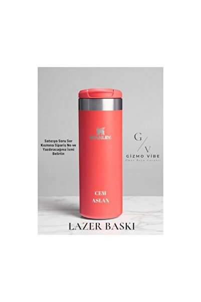 Stanley Kişiselleştirilebilir The AeroLight Turuncu Termos Özel İsim ve Tasar...