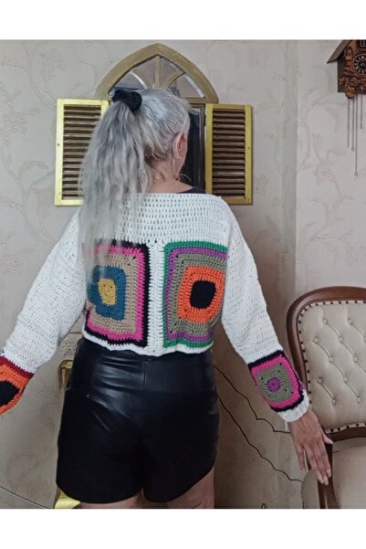 El örgüsü Ydr Design Hand Knitted Double Suit