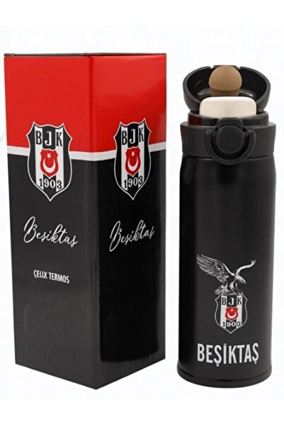 Beşiktaş Licensed Steel Thermos with Locking Lid 500ml Sezgistore with Difference in Price...