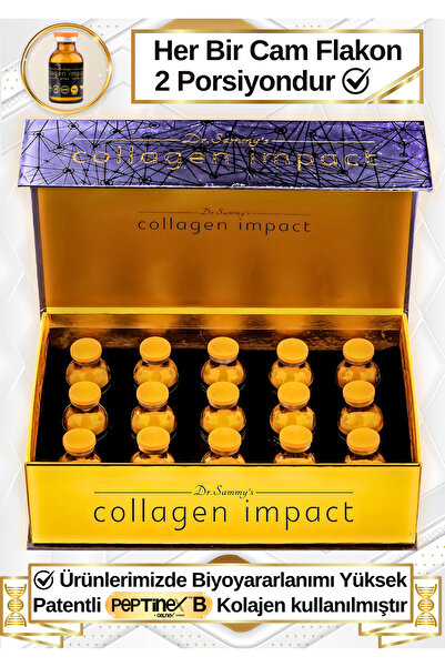 Dr.Sammy's Kolajen 10.000 Mg Tip 1-3 Premium Hidrolize Sığır Kolajeni+Elastin Peptit+Hyaluronik Asit+Vitamin C