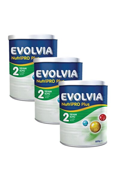Evolvia 2 Devam Sütü Nutripro Plus 800 gr 3 Adet