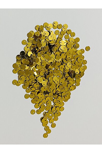 Öztürk Yan Delikli Oya, Abiye, Havlu Ve Çeyizlik Işleme Pul. 6mm.20gr. Sarı. ...