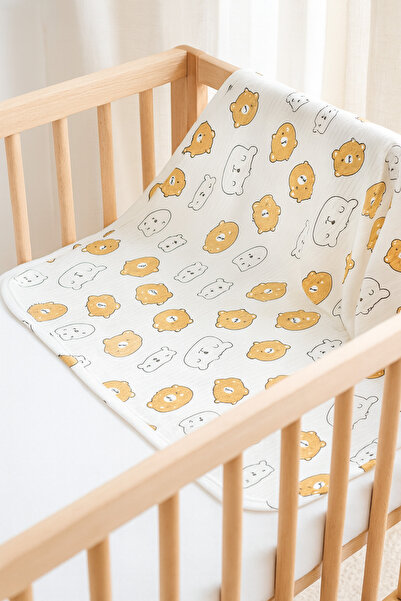 OMY Patterned Blanket & Swaddle 85X90 cm Cotton Fabric