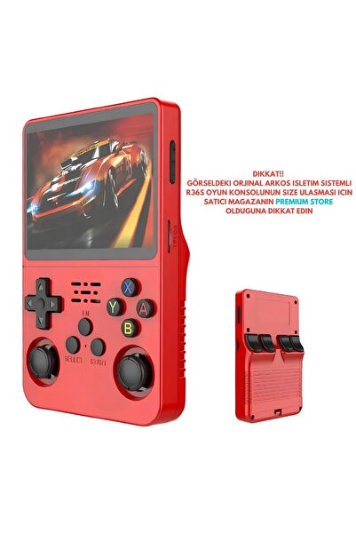 Prest R36s Oyun Konsolu El Atarisi Arkos İşletim Sistemi Türkçe Dil 128 Gb Hafıza 21000 Oyun 3.5Inch Ekran