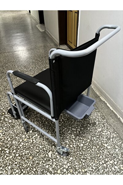 Csr Siyah-mavi Ev Tipi Tekerlekli Sandalye Banyo Arabası