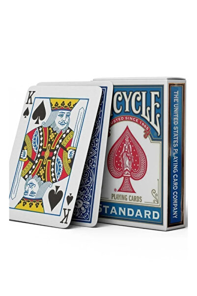 Bicycle Standart Mavi Deste Iskambil Poker Oyun Kağıdı