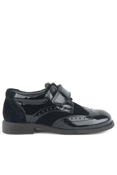 Rakerplus Titan Patent Leather Velcro Classic Boys' Evening Dress Shoes