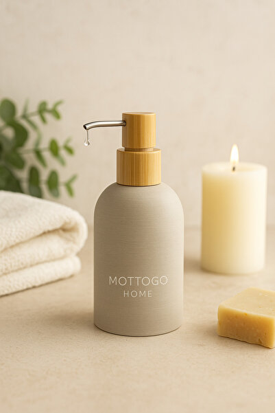 Mottogo Polyresın Dokulu Sıvı Sabunluk
