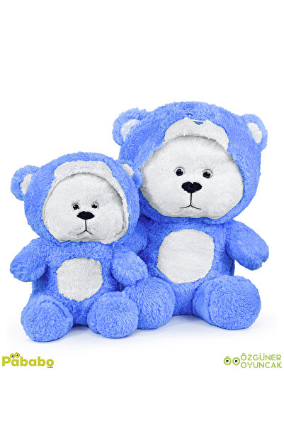 Pababo 70 Cm Kapşonlu Uykumcuk Peluş Ayıcık Panda