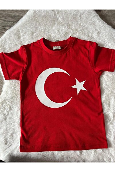 Togy Co Unisex Turkish Flag Printed T-Shirt