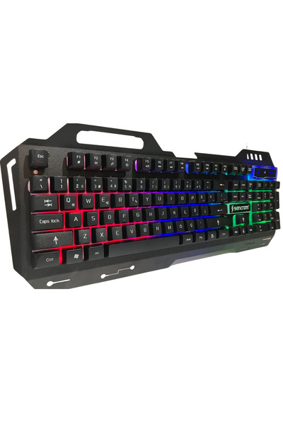 SNRELK sencrom sm-900 RGB AYDINLATMALI Q GAMİNG OYUNCU KLAVYE