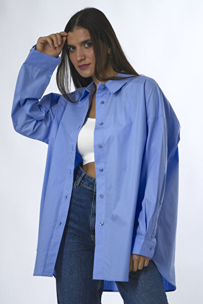 ABBRA Cămașă poplin 100% bumbac pentru femei