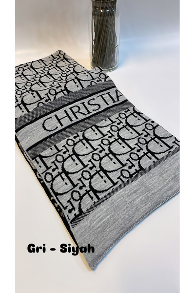 Onur Etol - New Collection Wide Shoulder Neckerchief Winter Thick Product Double-Sided Woven Fabric Legend Store