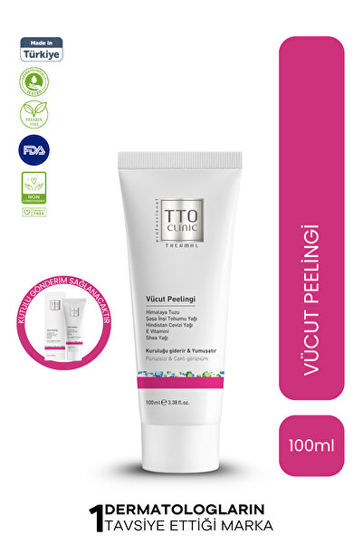 TTO CLINIC Vücut Peelingi, Nem Bombası 100 Ml