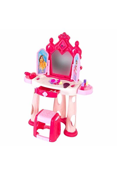 hak-iş oyuncak Pretty Pinky Light and Sound Makeup Table Play