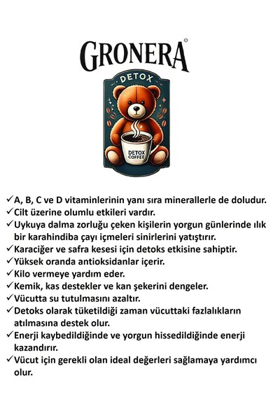 Gronera Hindiba (25 ADET SAŞE)