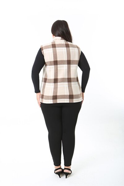 rotop Women's fleece vest with zipper and pockets