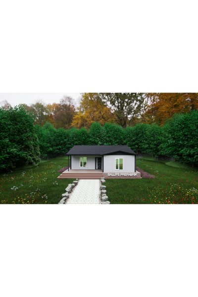 BALLİFE PREFABRİK 113 m2 PREFABRİK KONUT