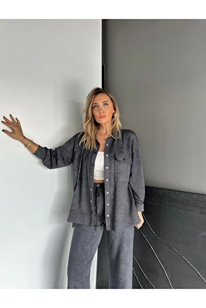 EGZOTİK ASORTİK Set pantaloni cămașă lavabilă