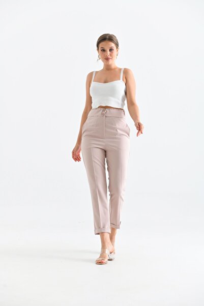 FTZ WOMEN Women's Douable Crepe Beige 30170