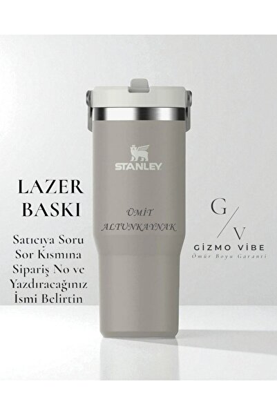 Stanley Kişiselleştirilmiş The IceFlow Flip Straw Pipetli Termos Bardak 0.89 ...