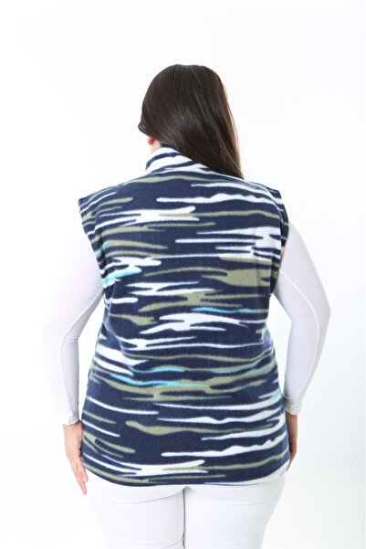 rotop Women's fleece vest with zipper and pockets