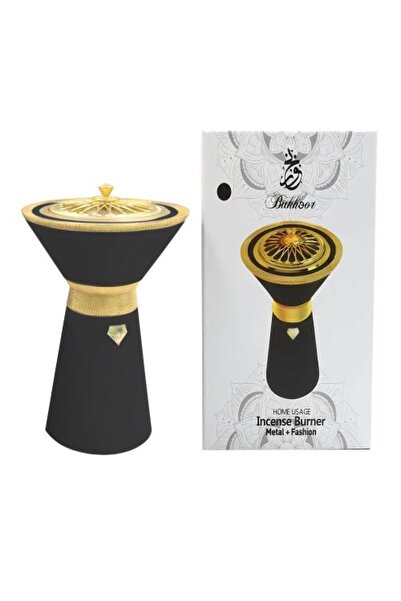 BKHOOR Smart metal incense burner with a modern design and rechargeable