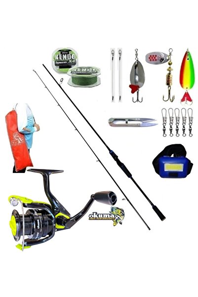 Okuma Fın Chaser X FNX-40 Oslo Legend 270cm 7-40gr Turna Spin Olta Takımı Seti
