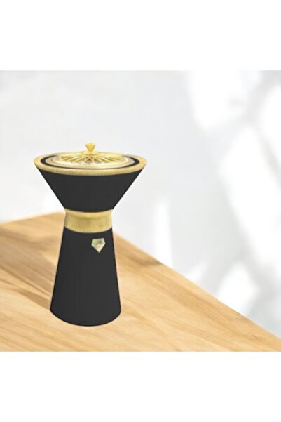 BKHOOR Smart metal incense burner with a modern design and rechargeable