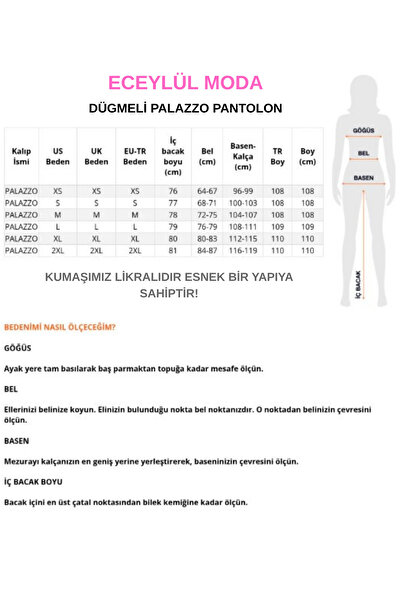 ECEYLÜL MODA SCUBA KREP ÖNÜ PİLELİ PALAZZO PANTOLON(kısa süreliğine lansman fiyatı)