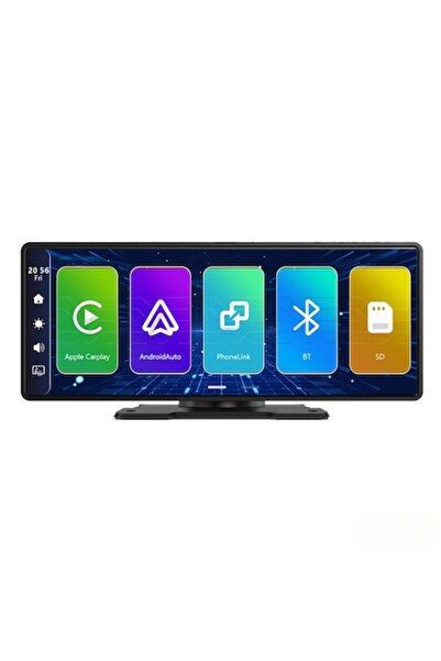 Juloria Ecran Auto Wireless – CarPlay & Android Auto, MirrorLink, Cameră Marșarier, Bluetooth, GPS