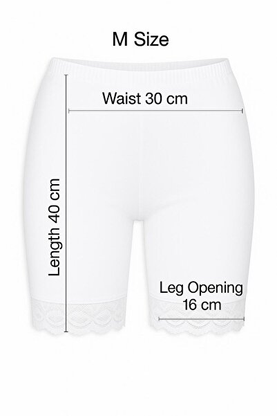 Roft & Pink 6'lı Kadın %100 Pamuk Şort Külot Dantelli