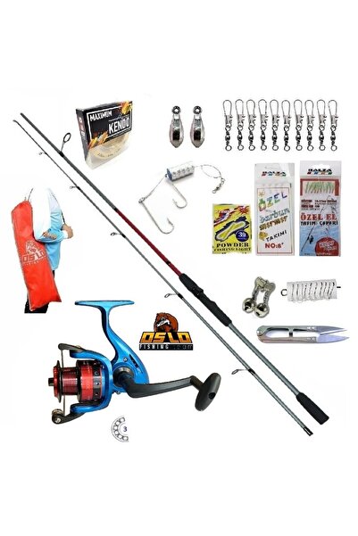 Oslo Big Bass 210cm 10-30gr Oslo 3000 Kıyı Spin Olta Takımı Seti