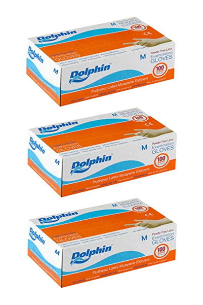 egeayazambalaj Pudrasız Lateks Eldiven 3 Adet M Beden Pudrasız Latex Eldiven ...