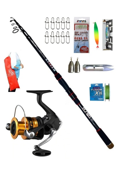 Shimano Fx4000 270cm 14-42gr Oslo Master Tele Spin Olta Takımı Seti