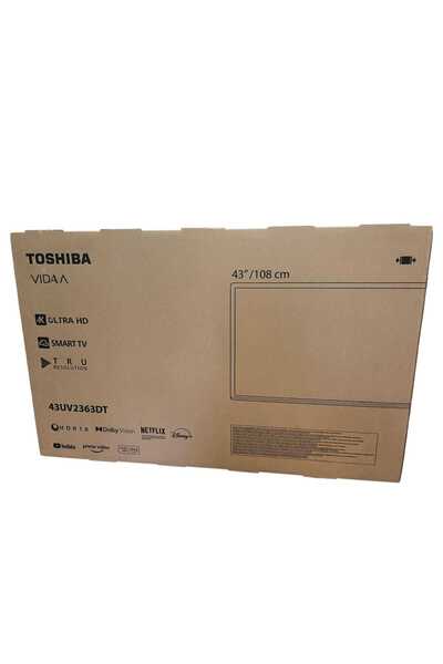 Toshiba Takaloğlu 43UV2363DT 43" 4K Ultra HD Vidaa TV