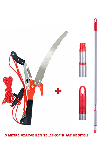 Yıldırım High Reach Pruning Saw Metal Pruning Shears Vineyard Shears Top Shea...