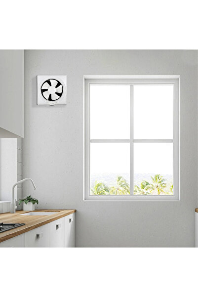 Generic FANTAT 25cm Wall Exhaust Fan with 30cm Frame