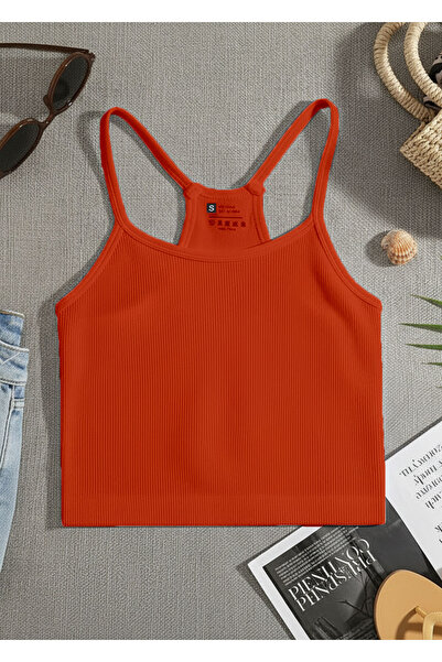 SHİBA Dámské tílko Cotton Crop 2 ks Černá bílá halenka s čtvercovým výstřihem