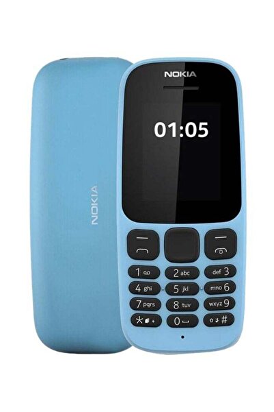 Nokia 105 with 32MB RAM 16MB Internal Memory 4G Support Black color From Basmeh Hayet Trading original
