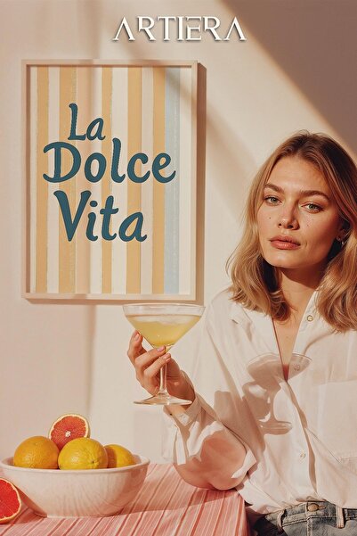 HİGUERA Dolce Vita Μοντέρνο Μεσογειακό Ιταλικό Στιλ Τραπέζι Κουζίνας με Ξύλιν...