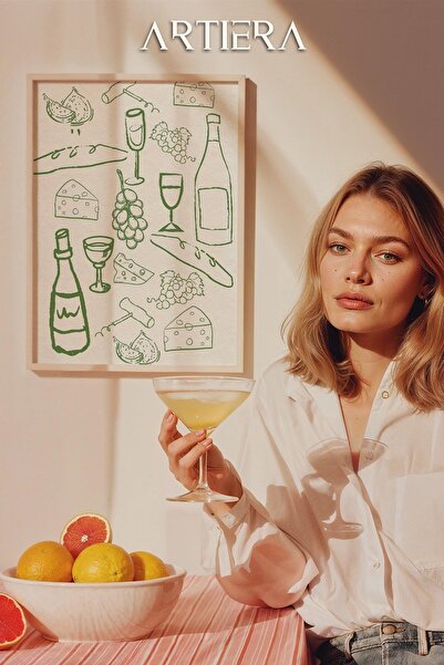 HİGUERA Κοκτέιλ Μοντέρνο Μεσογειακό Ιταλικό Στιλ Τραπέζι κουζίνας με ξύλινο π...