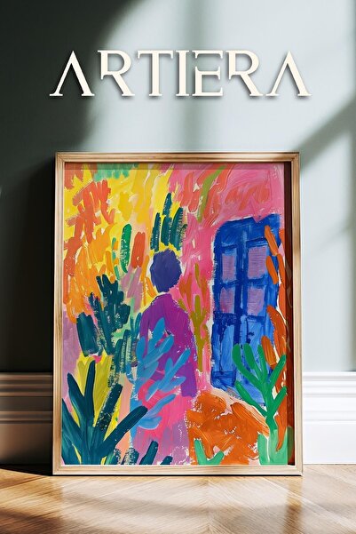 HİGUERA Henri Matisse (1869-1954) Εμπνευσμένη ελαιογραφία σε στυλ μοντέρνας ε...