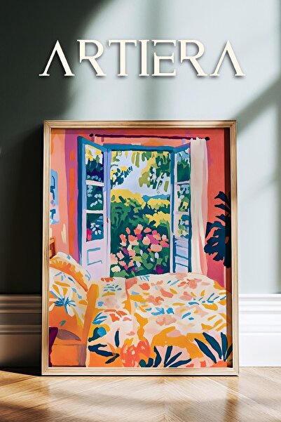 HİGUERA Henri Matisse (1869-1954) Εμπνευσμένη ελαιογραφία σε στυλ μοντέρνας φ...