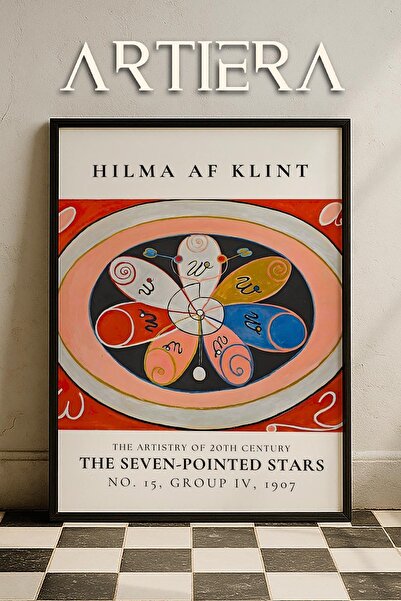 HİGUERA Hilma af Klint 1862-1944 Μοντέρνα Αφηρημένη Επιστημονική Τέχνη Πίνακα...