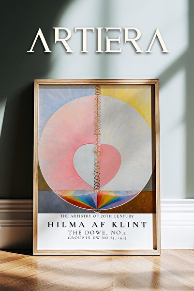 HİGUERA Hilma af Klint 1862-1944 Μοντέρνα Αφηρημένη Επιστημονική Τέχνη Πίνακα...