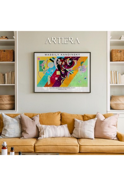 HİGUERA Καντίνσκι 1866 - 1944 Συμβολισμός Αφηρημένη Γεωμετρική Τέχνη Οριζόντι...