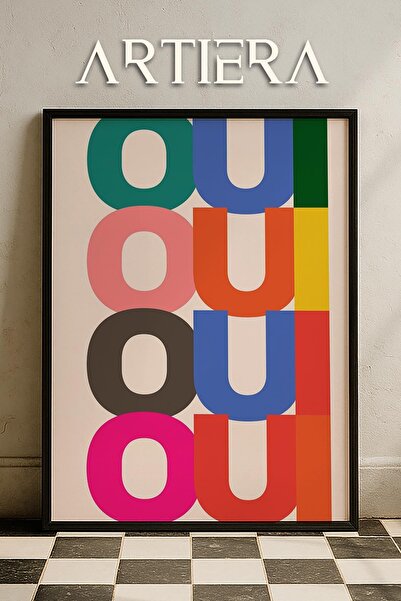 HİGUERA Τυπογραφία Μοντέρνα Μεσογειακή Ιταλική Ζωγραφική Κουζίνας με Ξύλινο Π...