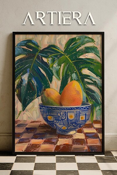 HİGUERA Fruits - Μοντέρνο μεσογειακό ιταλικό στυλ Ξύλινο τραπέζι κουζίνας, Δι...